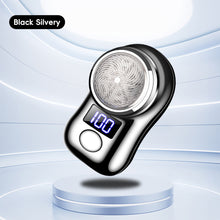 Load image into Gallery viewer, Men Shaving Tool Usb Rechargeable Portable Electric Shaver with Led Battery Display for Men Mini Travel Rotary Razor