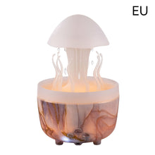 Load image into Gallery viewer, 300ml Rotating Water Droplet Aromatherapy Machine Oil Diffuser with Remote Control Colorful Light Auto Shut Off for Home Office