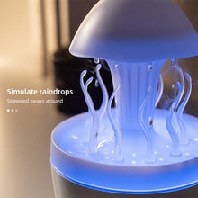 Load image into Gallery viewer, 300ml Rotating Water Droplet Aromatherapy Machine Oil Diffuser with Remote Control Colorful Light Auto Shut Off for Home Office