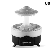 Load image into Gallery viewer, Umbrella Raindrop Droplet Aromatherapy Machine Oil Diffuser with Remote Control Colorful Light Auto Shut Off for Home Office