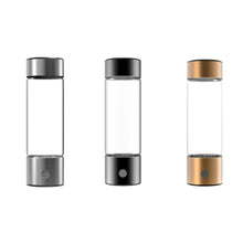 Load image into Gallery viewer, 460ml Hydrogen-Rich Water Cup Electric Hydrogen Rich Water Generator Bottle Titanium Quality Filter Portable Antioxidant Lonizer