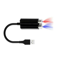 Load image into Gallery viewer, Double Headed Roof Starry Night Light Car LED Atmosphere Projector USB Light Home Auto Decorative Lamps Accessories