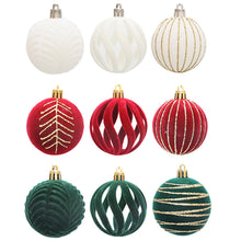 Load image into Gallery viewer, 6PCS 6cm Christmas Ball Ornaments Xmas Tree Hanging Pendants Home Party Decor 2025 New Year Noel Navidad