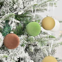 Load image into Gallery viewer, 6PCS 6cm Christmas Ball Ornaments Xmas Tree Hanging Pendants Home Party Decor 2025 New Year Noel Navidad