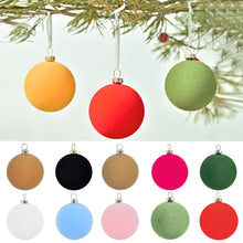 Load image into Gallery viewer, 6PCS 6cm Christmas Ball Ornaments Xmas Tree Hanging Pendants Home Party Decor 2025 New Year Noel Navidad