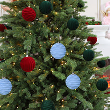 Load image into Gallery viewer, 12PCS 8cm Christmas Ball Ornaments Xmas Tree Hanging Pendants Home Party Decor 2025 New Year Noel Navidad