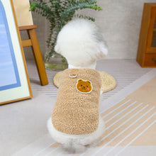Load image into Gallery viewer, Winter Warm Bear Pattern Pet Dog Vest Soft Warm Clothes for Small Medium Dogs Chihuahua Bulldog Costume Jacket Clothing