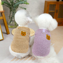 Load image into Gallery viewer, Winter Warm Bear Pattern Pet Dog Vest Soft Warm Clothes for Small Medium Dogs Chihuahua Bulldog Costume Jacket Clothing