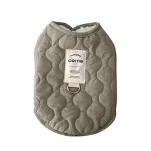 Load image into Gallery viewer, Winter Warm Dog Vest Coat Jacket with D-ring for Small Medium Dogs Puppy Vest Clothes Cotton Pet Jacket Dog Costume