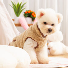 Load image into Gallery viewer, Warm Plush Dog Cat Vest Clothes Winter Dog Jacket for Puppy Kitten Sweater Chihuahua Yorkies Clothing Small Medium Dogs Pet Coat