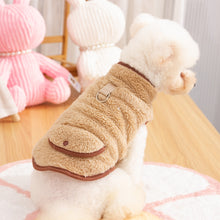 Load image into Gallery viewer, Warm Plush Dog Cat Vest Clothes Winter Dog Jacket for Puppy Kitten Sweater Chihuahua Yorkies Clothing Small Medium Dogs Pet Coat