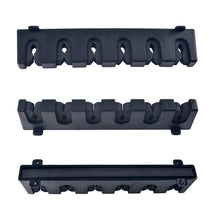 Load image into Gallery viewer, 2Pcs 6-Rod Rack Fishing Rod Holders Vertical Horizontal Pole Holder Wall Mount Modular Fishing Pole For Wall