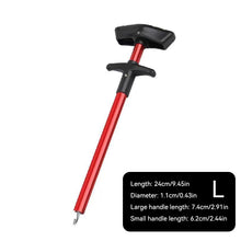 Load image into Gallery viewer, Aluminum Fishing Lure Remover Tube Hook Detacher Fishing Hook Remover Tool Fish Hook Out Extractor T Type