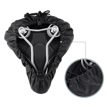 Load image into Gallery viewer, Bike Seat Waterproof Cover Bicycle Saddle Cover Protective Cloth Cushion UV Rain Dust Protector Outdoor Biking Guard Accessories