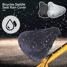 Load image into Gallery viewer, Bike Seat Waterproof Cover Bicycle Saddle Cover Protective Cloth Cushion UV Rain Dust Protector Outdoor Biking Guard Accessories