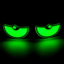 Load image into Gallery viewer, 2Pcs Motorcycle LED Devil'Eyes Lights Demon Eyes Headlight Motorcycle Mini Projector Lens Turn Signal Lamp Car Decoration Lights