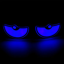 Load image into Gallery viewer, 2Pcs Motorcycle LED Devil'Eyes Lights Demon Eyes Headlight Motorcycle Mini Projector Lens Turn Signal Lamp Car Decoration Lights