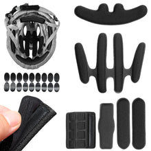 Load image into Gallery viewer, 24Pcs/Set Universal Bicycle Helmet Inner Foam Padding Kits Replacement Sealed Sponge for Motorcycle Cycling Protection Pads
