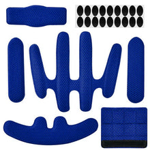 Load image into Gallery viewer, 24Pcs/Set Universal Bicycle Helmet Inner Foam Padding Kits Replacement Sealed Sponge for Motorcycle Cycling Protection Pads