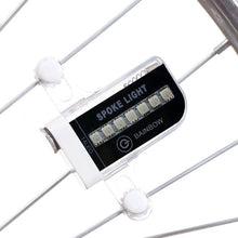 Load image into Gallery viewer, USB Rechargeable 14 RGB LED Bike Wheel Spoke Light Waterproof Bicycle Warning Lights LED Neon Bike Tyre Light Bicycle Rim Decor