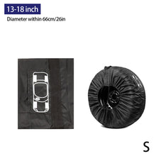 Load image into Gallery viewer, 1Pc Universal Car Spare Tire Covers Case Auto Wheel Tires Storage Bags Carry Tote Tire For Cars Wheel Covers 13-18inch 19-23inch
