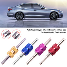 Load image into Gallery viewer, Universal Car Tire Valve Core Stems Remover Screwdriver Auto Truck Bicycle Wheel Repair Tool Dual Use Car Tire Remover Tool
