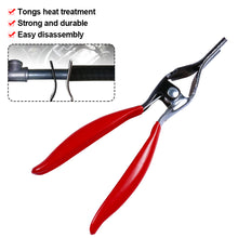 Load image into Gallery viewer, Car Oil Hose Pipe Buckle Removal Plier Oil Pipe Separation Clamp Joint Tightening Pliers Fuel Filter Automotive Pipe Tool