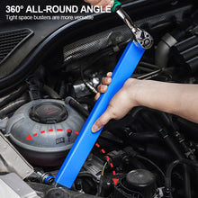 Load image into Gallery viewer, Multifunctional Car Offset Extension Wrench with 4 Adapters Dual-purpose Impact Socket Ratchet Wrench Spanner Automotive Hand Tool