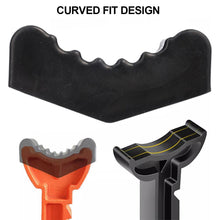 Load image into Gallery viewer, Universal 2Pcs Car Rubber Slotted Lift Jack Stand Pad Floor Adapter Pads Lifting Frame Safety Tools Grip Pinch Repair Tools