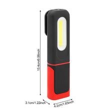 Load image into Gallery viewer, Portable USB Rechargeable COB Work Light Car Detailing Inspection Light Magnetic LED Flashlight Hanging Lamp Camping Torch