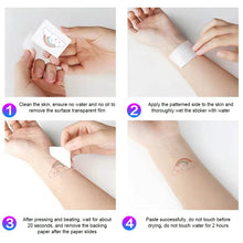 Load image into Gallery viewer, Christmas Tattoo Stickers Children's Stickers Cartoon Reindeer Santa Claus Stickers Holiday Party Face Stickers