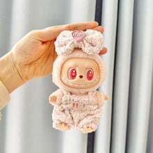Load image into Gallery viewer, Doll Clothes Outfit Accessories For Labubu V2 V1 Plush Idol Doll's Clothing Pink Backpack Pant Girl Gift
