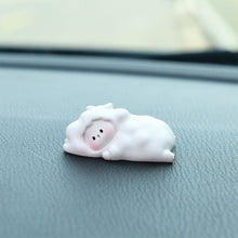 Load image into Gallery viewer, Car Dashboard Ornaments Gifts Car Center Console Decoration Lovely Sleeping Animals Bear Pig Rabbit Duck Auto Interior Accessories
