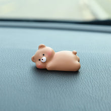 Load image into Gallery viewer, Car Dashboard Ornaments Gifts Car Center Console Decoration Lovely Sleeping Animals Bear Pig Rabbit Duck Auto Interior Accessories