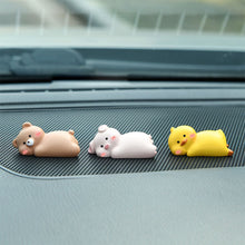 Load image into Gallery viewer, Car Dashboard Ornaments Gifts Car Center Console Decoration Lovely Sleeping Animals Bear Pig Rabbit Duck Auto Interior Accessories