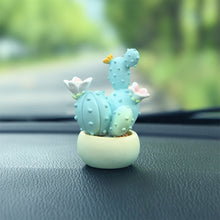 Load image into Gallery viewer, Beautiful Flowers For Car Dashboard Ornaments Gifts Car Center Console Decoration Sunflower Cactus Auto Interior Accessories