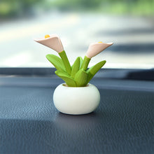 Load image into Gallery viewer, Beautiful Flowers For Car Dashboard Ornaments Gifts Car Center Console Decoration Sunflower Cactus Auto Interior Accessories