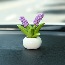 Load image into Gallery viewer, Beautiful Flowers For Car Dashboard Ornaments Gifts Car Center Console Decoration Sunflower Cactus Auto Interior Accessories