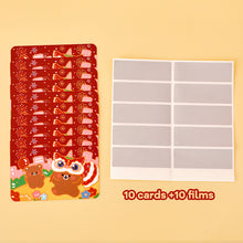 Load image into Gallery viewer, 2025 New Year Reward Scratch Card Film Coated Stickers Scratch Off Labels Snake Year DIY Children's Redemption Vouchers