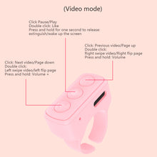 Load image into Gallery viewer, Wireless Scrolling Ring Remote Control Camera Shutter Seamless Video Record Controller Connectivity Controller For Phone Camera