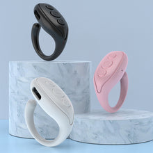 Load image into Gallery viewer, Bluetooth 5.3 Wireless Fingerband Remote Control Portable Fingertip Selfie Controller Take Photos Video Like Turn Page Controller
