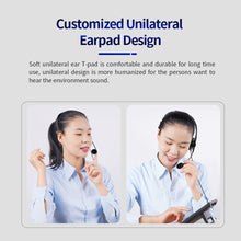 Load image into Gallery viewer, Call Center Headphone USB Wired Business Headset With 3.5mm Mic Volume Control Mute Cancelling Telephone Operator