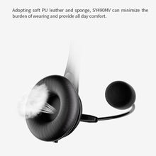 Load image into Gallery viewer, Call Center Headphone USB Wired Business Headset With 3.5mm Mic Volume Control Mute Cancelling Telephone Operator