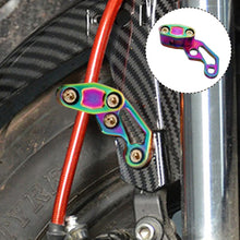 Load image into Gallery viewer, Motorcycle Bike Brake Cable Clamp Colorful Instrument Wire Harness Fixing Clip Oil Pipe Fuel Hose Brake Clutch Line Holder