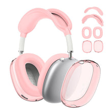 Load image into Gallery viewer, 2/4pcs Silicone Case Shockproof Ear Pad Ear Cups Headband TPU Clear Cover Ear Cushion Ear Muff Protector for AirPods Max