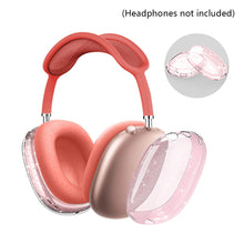 Load image into Gallery viewer, 2/4pcs Glitter Sparkle Protective Case Shockproof Ear Pad Clear Ear Cups Headband TPU Earphone Case Cover For Airpods Max Earphone