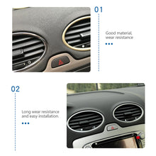 Load image into Gallery viewer, 1PC/4Pcs Car Air Conditioning Trim Outlet Decoration Circle Ring Sticker For Ford Focus 2 MK2 2005-2013 Auto Accessories 