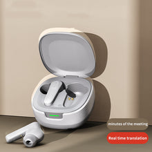 Load image into Gallery viewer, AI Intelligent Translation Bluetooth Headset Supports Multi-Language Wireless In-Ear Business Headphones With APP