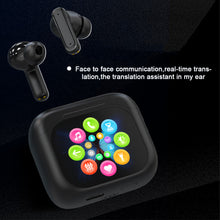 Load image into Gallery viewer, AI Translation Bluetooth Headset With Color Touch Display Screen Wireless In-Ear Stereo ANC Noise-Cancelling Sports Business Earphone