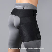 Load image into Gallery viewer, Outdoor Thigh Area Sports Protection Mountaineering Basketball Breathable Pressure Adjustable Hip And Groin Strap